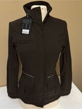 Anatomie Kenya Women's small espresso Dark Brown safari jacket new nwt.